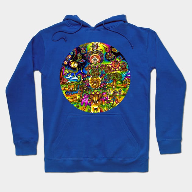 Lotus of Tibet Hoodie by ARTofDiNo